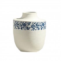 Elegant Handcrafted Blue And White Porcelain Flowers Vase,HP056