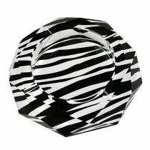 Creative Crystal Ashtray Cigar Ashtray Glass Ashtray Ash Tray Zebra-stripe