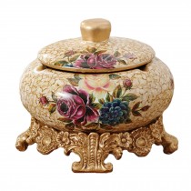 Household Ceramics Ashtray With Cover Elegant Europeanism Cigar Ash Tray
