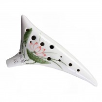 Recommend by Shop Owner,Ocarina Exquisite Ceramic Craft/ 12 Hole Ceramic Flute