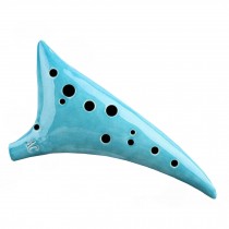 12 Hole ice crackle/ Recommend by Shop Owner,Ocarina Exquisite Ceramic Craft