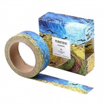 Sets of 4 Decorative Painting Masking Tape DIY Tape Craft Tape Sticky Paper, E