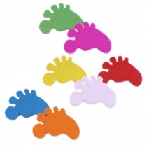 Set Of 25 Creative Officemate Tacks Colored Thumbtack Lovely Push Pins, Feet