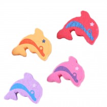 Set Of 25 Creative Officemate Tacks Colored Thumbtack Lovely Push Pins, Dolphin
