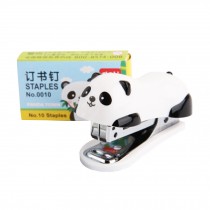 Kids' Mini Stapler Desktop Stapler Cute Cartoon Design Stapler Lovely Panda