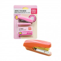 Lovely Mini Stapler/Desktop Stapler Hand Held stapler 12 Sheet Capacity Pink