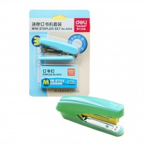Lovely Mini Stapler/Desktop Stapler Hand Held stapler 12 Sheet Capacity Blue