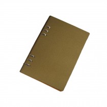 6 Round Ring View Binder with 1-Inch Ring,hollow out,bronze