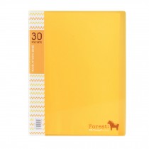 Office 30 Pockets A4 File Document Organizer Expanding File Pocket Folder Orange