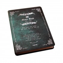 Magic Book Theme Portable Memo Note Book Notes Notepad B5 Green