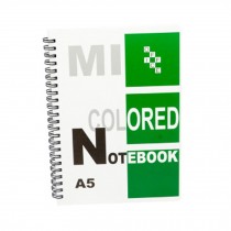 Portable Note Spiral Steno Books Notepads 4-Pack 82 Pages Each 5.7"x8.1" Green
