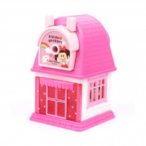 Kids Cute  Manual Pencil Sharpener For Classroom School Stationery,a little girl