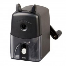 Pencil Sharpener, Black, Quiet for Office, Home and School