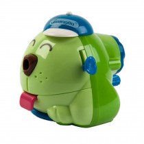 Cute Dog Manual Pencil Sharpener for Office and Classroom ( Green )