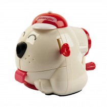 Cute Dog Manual Pencil Sharpener for Office and Classroom ( Buff )