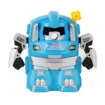 Cute Robot Manual Pencil Sharpener for Office and Classroom ( Blue )