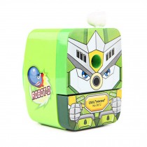 Cute Warrior Manual Pencil Sharpener for Office and Classroom ( Green )
