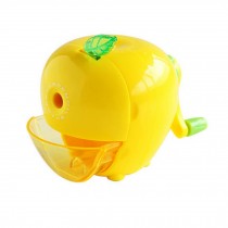 Cute Fruit Manual Pencil Sharpener for Office and Classroom ( Yellow )
