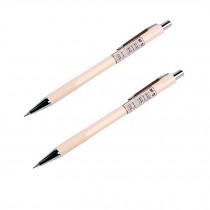 Simple Design 0.5mm Mechanical Pencil, Drafting Pencil, Nude, 2 Pack