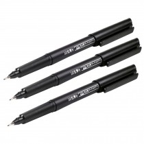 Noble Meeting Special Gel Ink Roller Ball Pens, Pack of 12, Black Ink