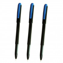 Pack of 12, Noble Meeting Special Gel Ink Roller Ball Pens, Blue Ink