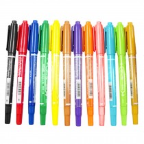 Set of 12 Color Pen Marking Pen Fine Point Mark Pen Color Set, Colorful NO.2