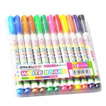 Set of 12 Color Pen Colour Marker Fine Point Mark Pen Color Set Colourful NO.18