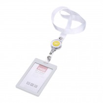 Set Of 5 ID/Credit Card Case Library Card Holder, Offwhite