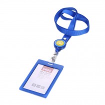 Set Of 5 ID/Credit Card Case Library Card Holder, Deep Blue