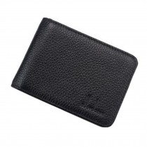Useful Practical ID Card Holder Card Bag Credit Card Case PU Leather, Black