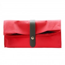 School/Office Lovely Simple Cosmetic Pen Pencil Bag Case Red (20*9*7.5cm)