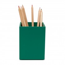 Green Fiberboard Pen Pencil Stand Holder Desk Organizer For Home Office