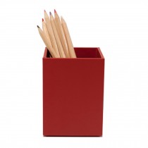 Brown Fiberboard Pen Pencil Stand Holder Desk Organizer For Home Office
