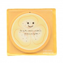 Cute Fruit Note Sticky Notes Self-stick Note 5 Pads/Pack ( Banana )