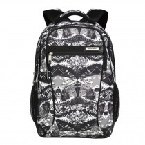 Fashion Expandable Notebook Backpack For Up to 16-Inch Laptop Grey/Black