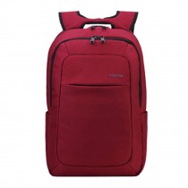 Men Women Notebook Backpack For 15-Inch Laptop Travel Business Wine Red(23L)