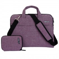 Waterproof Laptop Bags For 15-Inch Laptop, Notebook Sleeve Bag Dark Purple