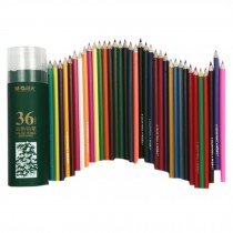 Brightly Set of 36 Oily Colored Pencils, Assorted Colors
