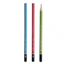 HB Wood Pencils/Wood-Cased Pencils Perfect For Children, Pack Of 12, Multicolor