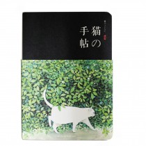 Blank Sheets,Durable Quality Paper,(7*4")Cute Cat,Art Travel sketchbook