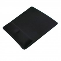 Memory Foam Lycra Fabric Mouse Pad Computing Wrist Rest 25*20.8 CM,Black