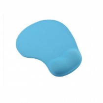 Comfortable Silicone Gel Lycra Fabric Mouse Pad Computing Wrist Rest-Blue