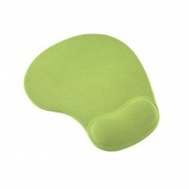 Comfortable Silicone Gel Lycra Fabric Mouse Pad Computing Wrist Rest-Green