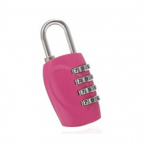 Mini 4 Digits Travel Luggage Suitcase Metal Coded Lock??pink