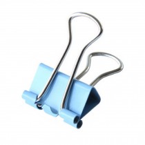 Assorted Color Mini Binder Clips, Pack Of 60