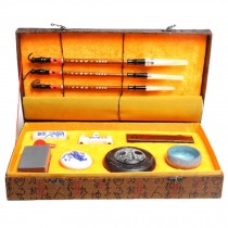 Chinese Calligraphy Writing Writing Brushes,Ink ,Calligraphy Paper and Ink Stone