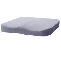 Cotton Elastic Square Office Cushion Beautified  Buttock Cushion (lightgray)