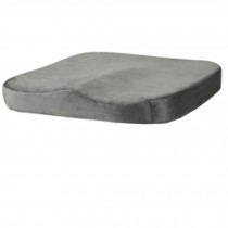 Cotton Elastic Square Office Cushion Beautified  Buttock Cushion (dark grey)