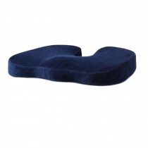 Velvet Pregnant Woman??s Cushion Beautified Buttock Cushion (navy blue)