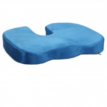 Velvet Pregnant Woman??s Cushion Beautified Buttock Cushion (navy-blue)